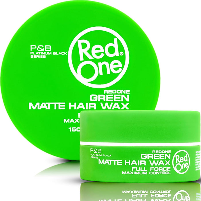 RedOne Aqua Wax Full Force Red, Cera para Cabello con aroma Caribe, 150ml. Consigue una fijación fuerte y un acabado brillante para un peinado perfecto y duradero. Redone - frontal