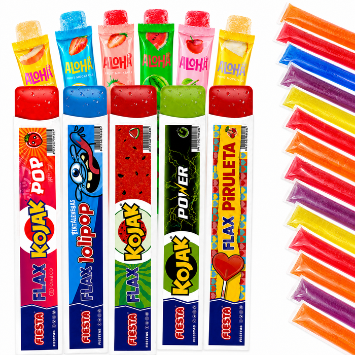 Mega Pack Polos para Congelar CIA&CO – 23 Unidades | Flashes Fiesta, Aloha y Burmar | El Lote Más Completo del Verano