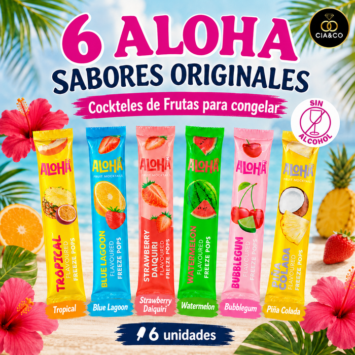 Mega Pack Polos para Congelar CIA&CO – 23 Unidades | Flashes Fiesta, Aloha y Burmar | El Lote Más Completo del Verano