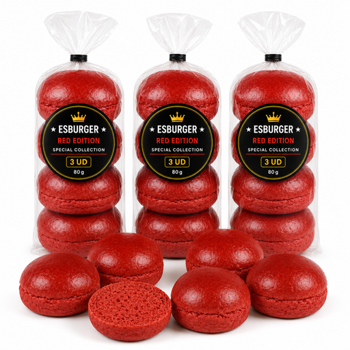 Pan de Hamburguesa ESBURGER Red Edition