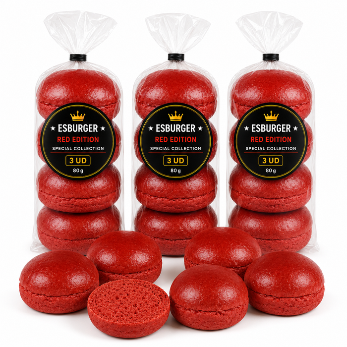 Pan de Hamburguesa ESBURGER Red Edition