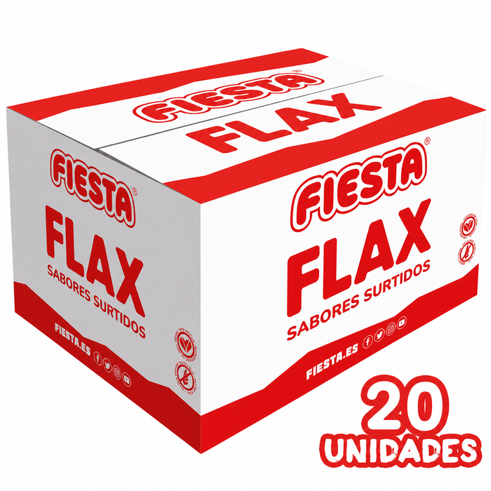 Flashes Fiesta Surtidos CIA&CO – Pack 20 Polos para Congelar (20 x 65 ml) – 5 Sabores de Chuches – Sin Gluten y Aptos para Veganos