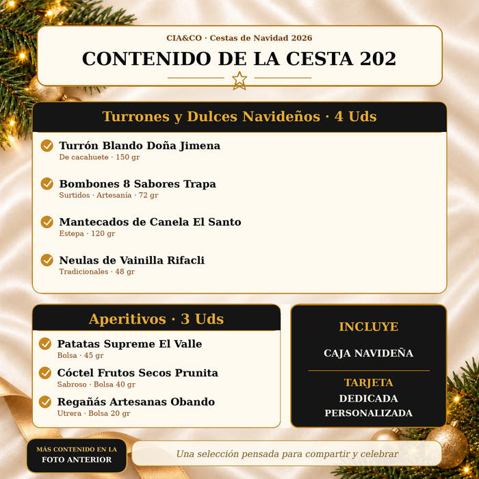 Cesta de Navidad 2026 Lote 202 - imagen 4
