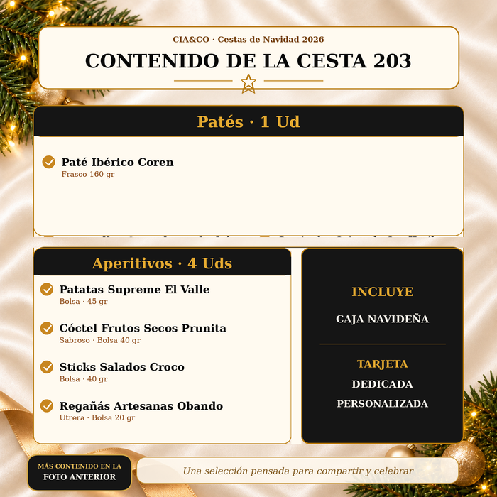 Cesta de Navidad 2026 Lote 203 - imagen 4