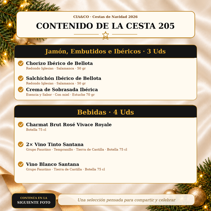 Cesta de Navidad 2026 Lote 205 - imagen 3