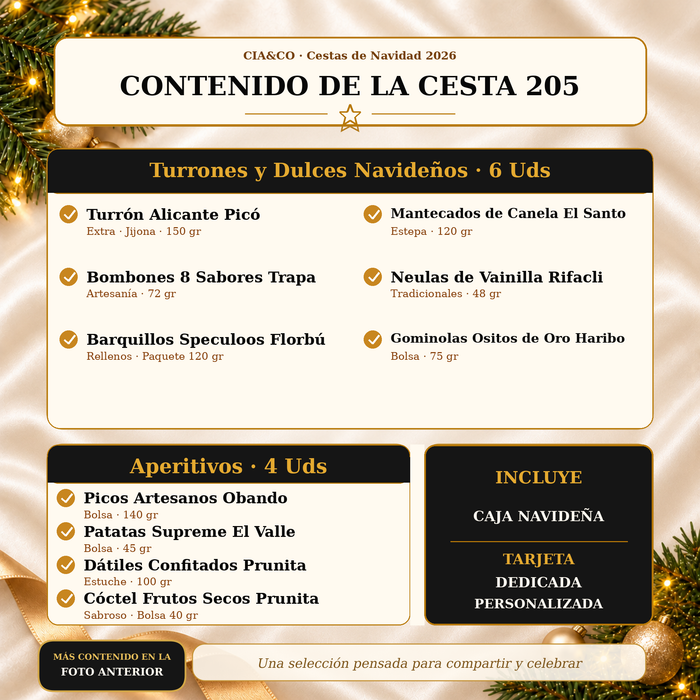 Cesta de Navidad 2026 Lote 205 - imagen 4