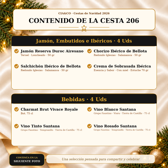 Cesta de Navidad 2026 Lote 206 - imagen 3