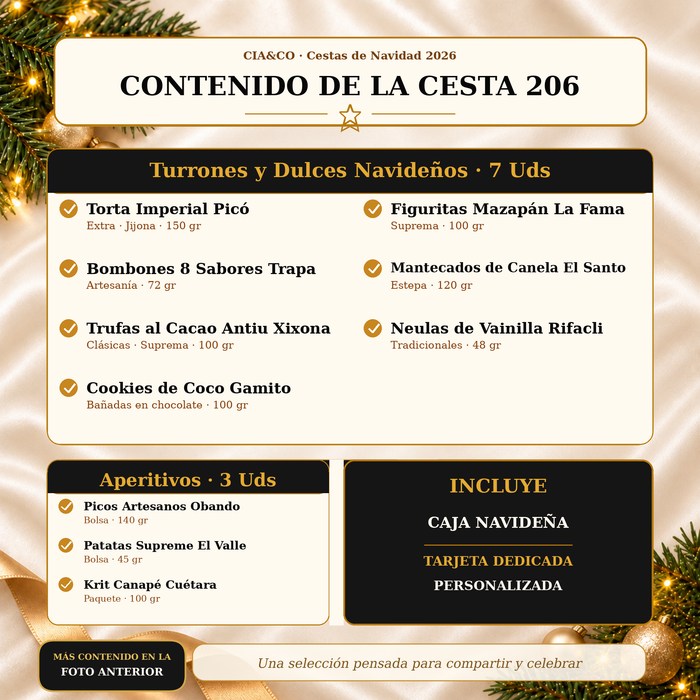Cesta de Navidad 2026 Lote 206 - imagen 4