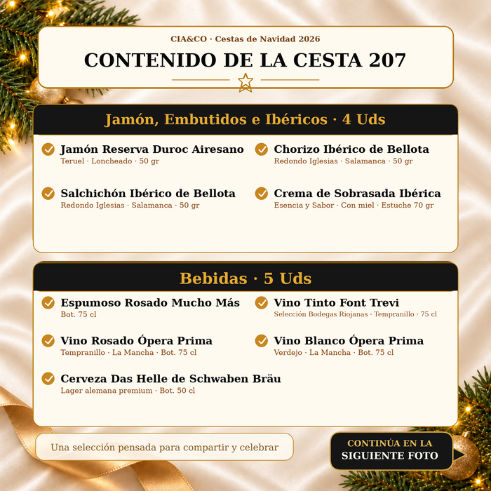 Cesta de Navidad 2026 Lote 207 - imagen 3