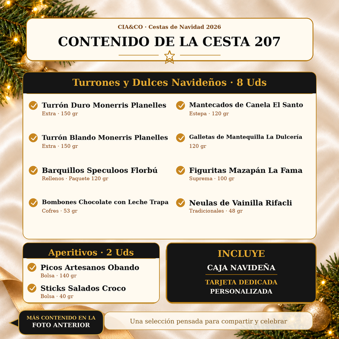 Cesta de Navidad 2026 Lote 207 - imagen 4
