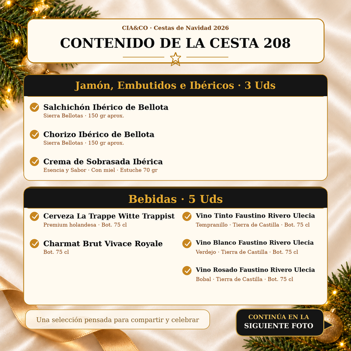 Cesta de Navidad 2026 Lote 208 - imagen 3