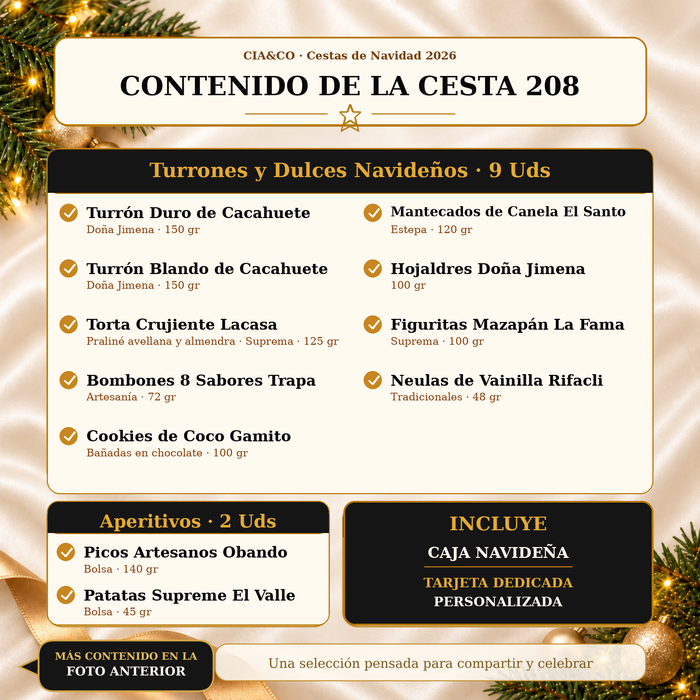 Cesta de Navidad 2026 Lote 208 - imagen 4