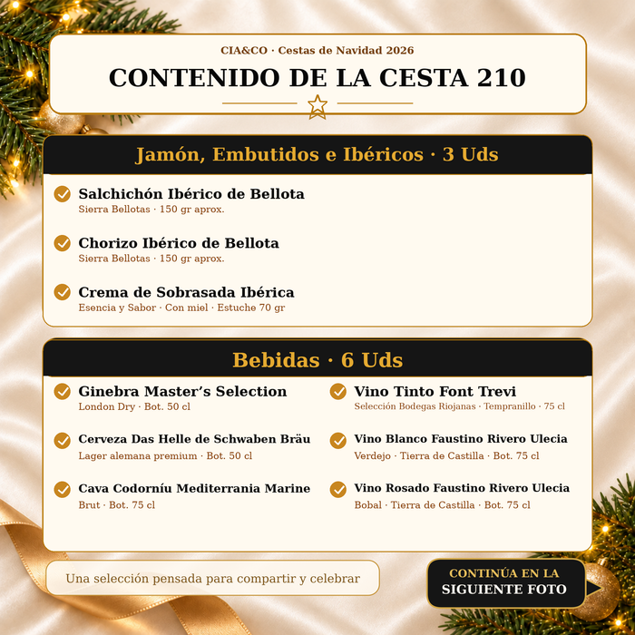 Cesta de Navidad 2026 Lote 210 - imagen 3
