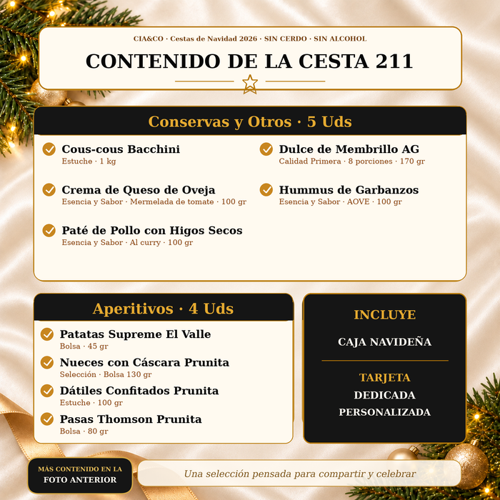 Cesta de Navidad 2026 Lote 211 - imagen 4