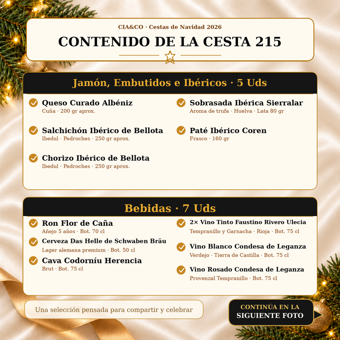 Cesta de Navidad 2026 Lote 215 - imagen 3