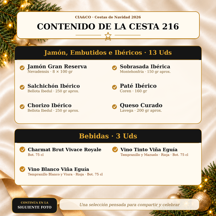 Cesta de Navidad 2026 Lote 216 - imagen 3
