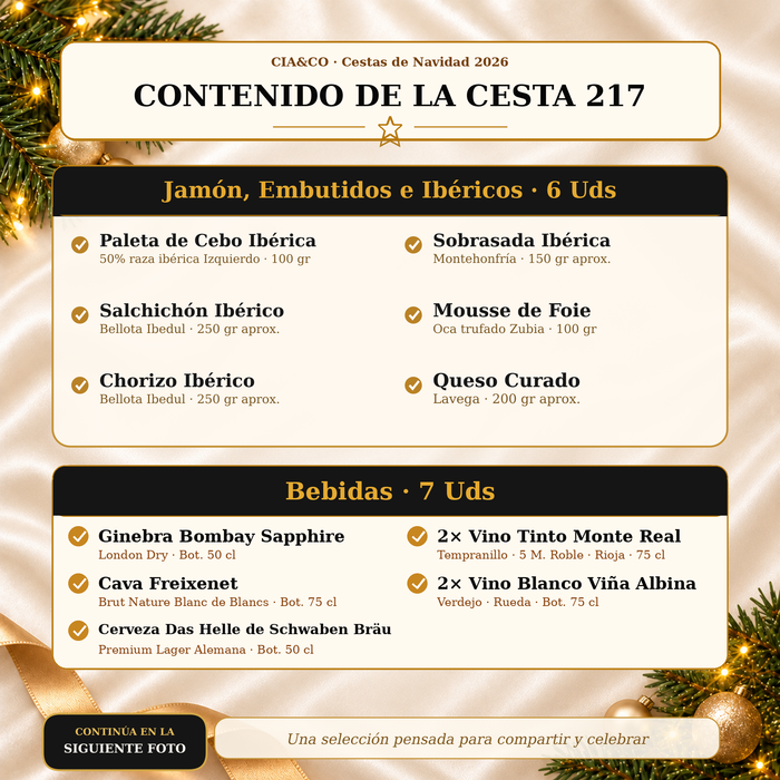 Cesta de Navidad 2026 Lote 217 - imagen 3