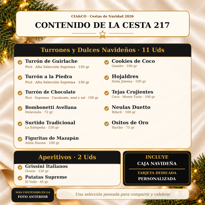 Cesta de Navidad 2026 Lote 217 - imagen 4