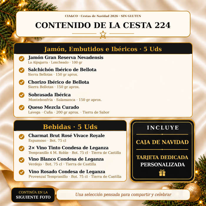 Cesta de Navidad 2026 Lote 224 - imagen 3