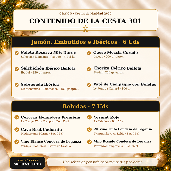 Cesta de Navidad 2026 Lote 301 - imagen 3