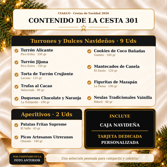 Cesta de Navidad 2026 Lote 301 - imagen 4
