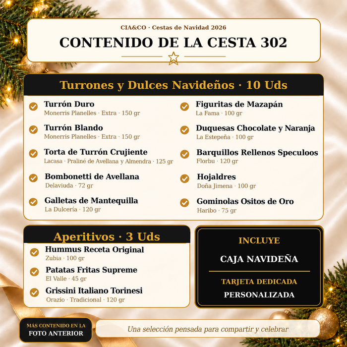 Cesta de Navidad 2026 Lote 302 - imagen 4