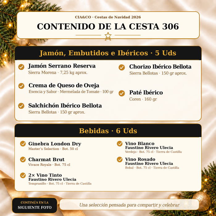 Cesta de Navidad 2026 Lote 306 - imagen 3