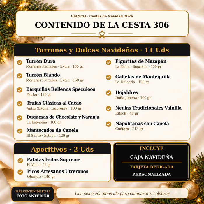 Cesta de Navidad 2026 Lote 306 - imagen 4