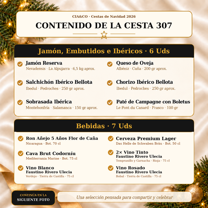 Cesta de Navidad 2026 Lote 307 - imagen 3
