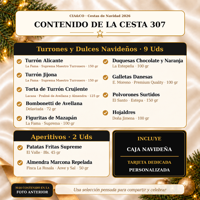 Cesta de Navidad 2026 Lote 307 - imagen 4