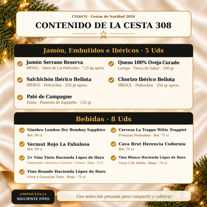 Cesta de Navidad 2026 Lote 308 - imagen 3