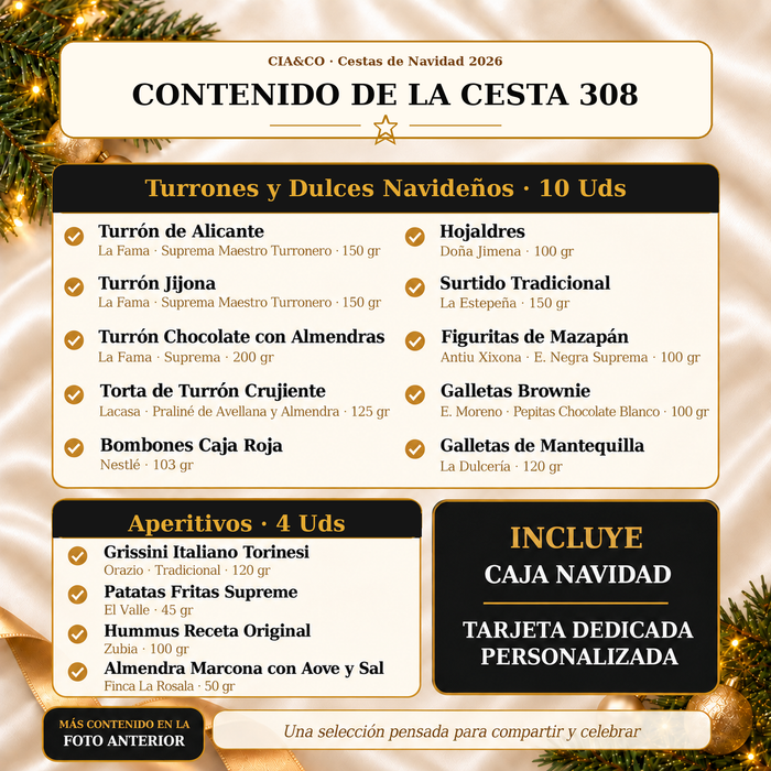 Cesta de Navidad 2026 Lote 308 - imagen 4