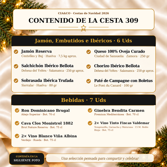 Cesta de Navidad 2026 Lote 309 - imagen 3