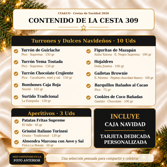 Cesta de Navidad 2026 Lote 309 - imagen 4