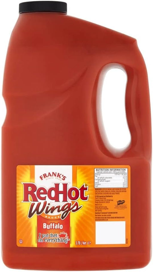Frank’s RedHot Buffalo Wings Sauce gran formato 3,78 L