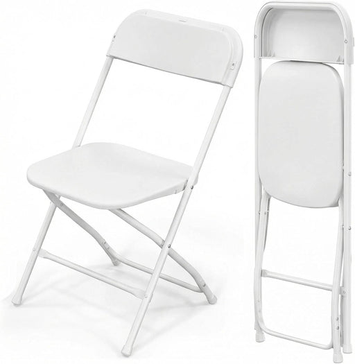 Silla plegable resistente y lista para usar