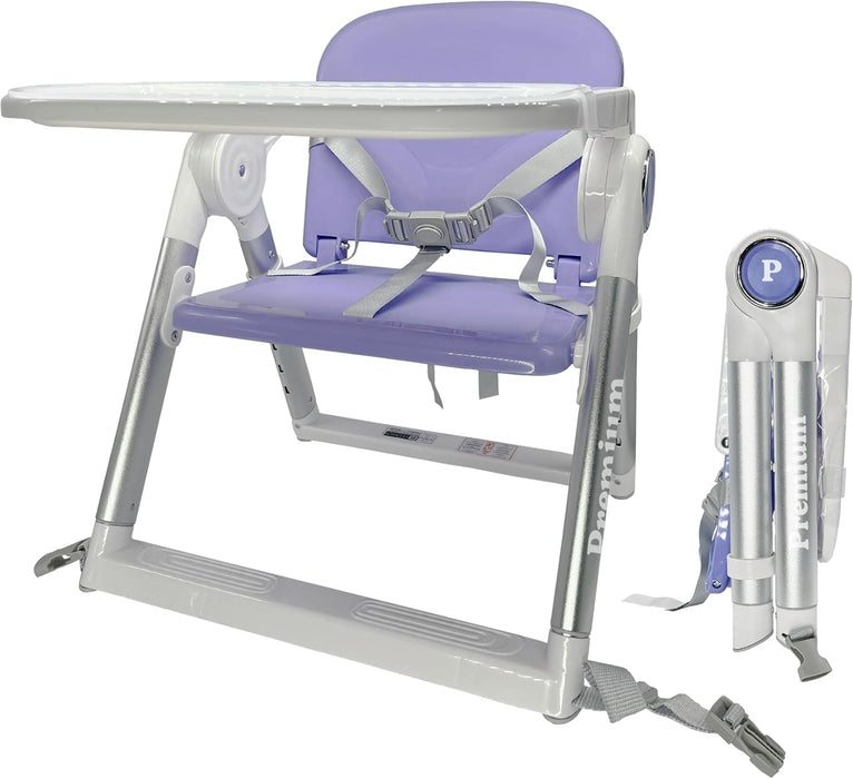 Trona portátil plegable 2 en 1 para el día a día