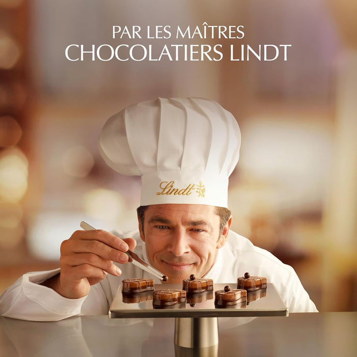 Calendario de Adviento Lindt 2025 con 24 bombones suizos y dedicatoria Cia&Co.