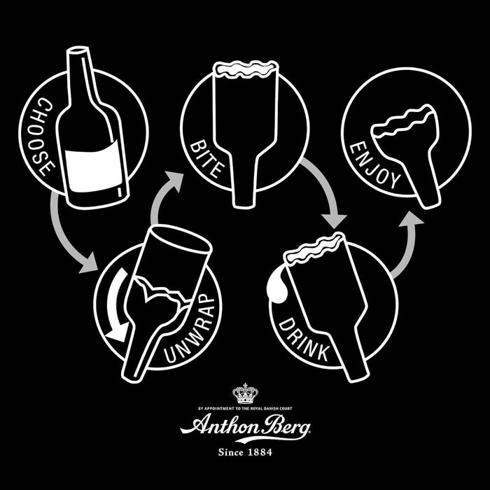 Bombones Anthon Berg gourmet con rellenos de sabores internacionales.