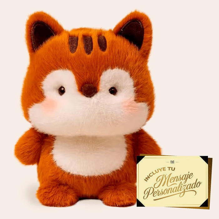 Peluche ardilla encantadora decorativo con diseño tierno.