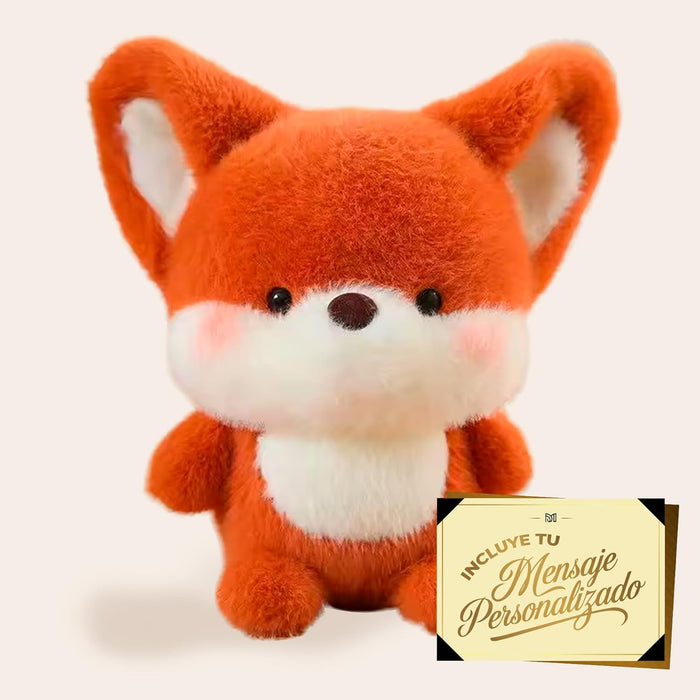 Un zorrito que transmite cercanía desde la primera mirada.