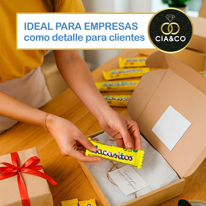 Detalle de los Lacasitos individuales.