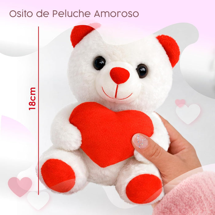 Gominolas rellenas en forma de corazón, dulces tipo pica-pica.