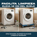 Facilita la limpieza y evita la humedad
