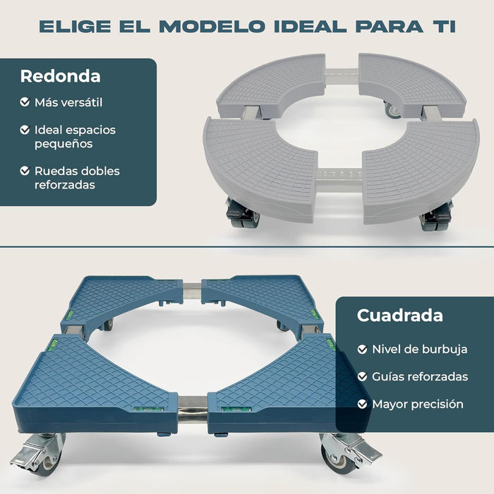 Elige el modelo que mejor se adapte a tu espacio