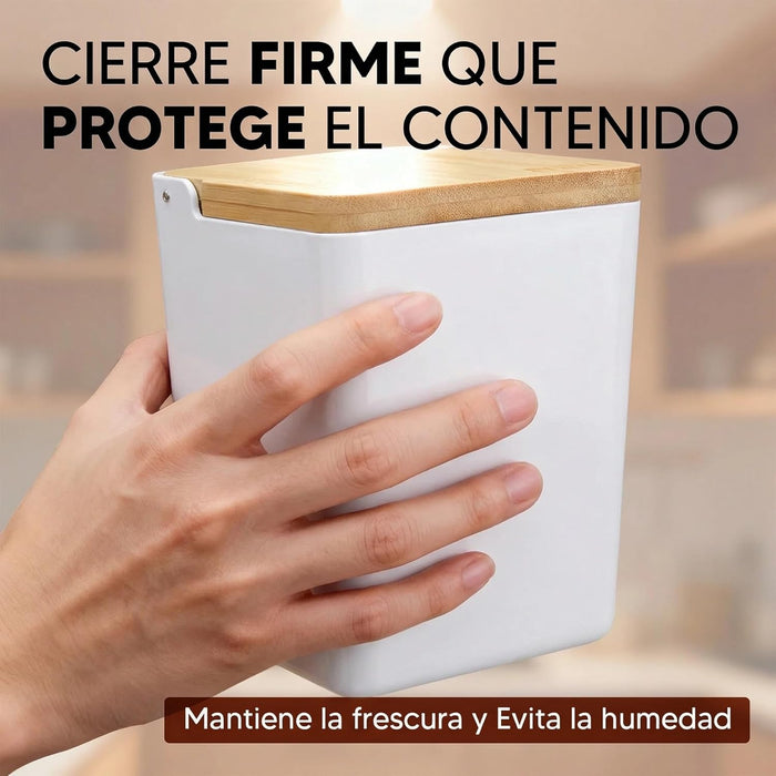 Protección real contra humedad y apelmazamiento