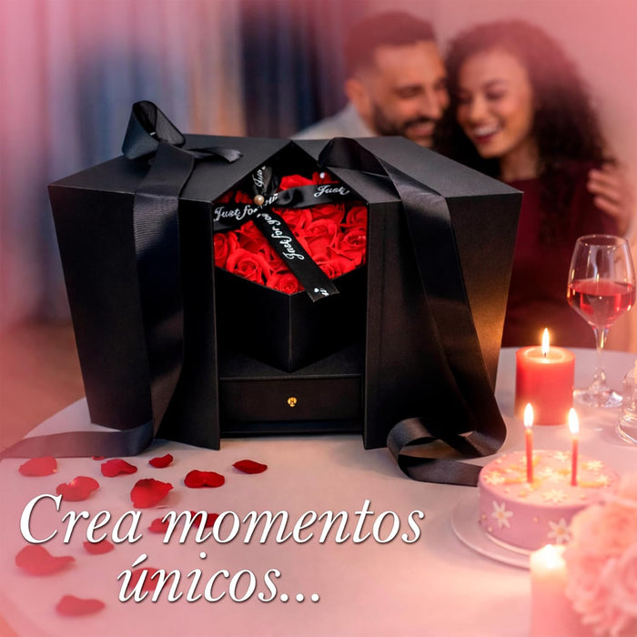 Un joyero reutilizable para guardar recuerdos, joyas o pequeños objetos.