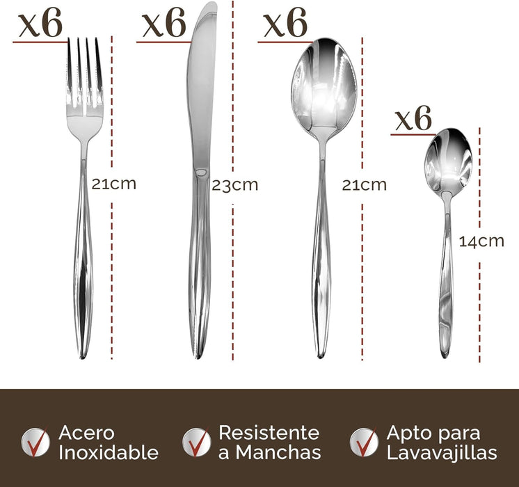 Proporción equilibrada en cada pieza