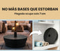 Sistema plegable ultra compacto de solo 7 cm de altura para fácil almacenamiento