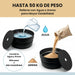 Base rellenable con agua o arena para sombrillas grandes de exterior